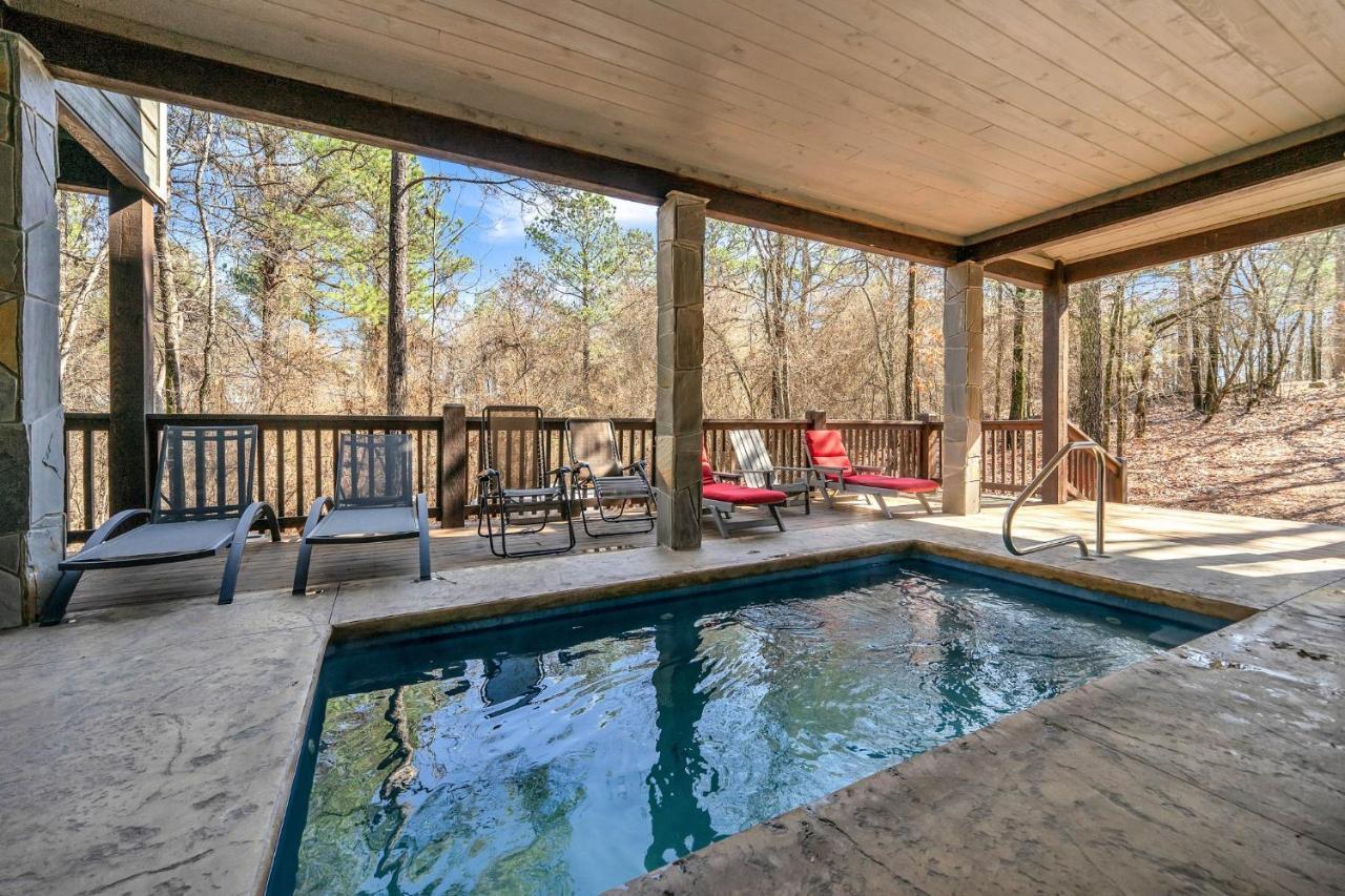 Merlot Mountain - Heated Spa Pool And Hot Tub! Cabin 布罗肯鲍 外观 照片